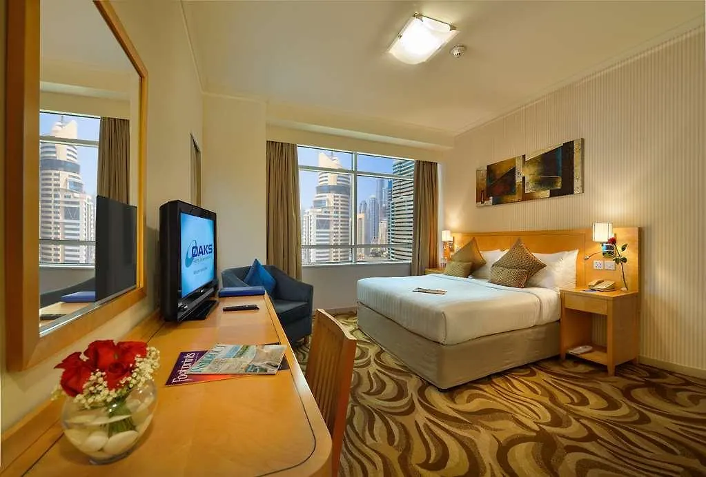 Апарт-отель Oaks Liwa Heights Hotel Suites Дубай